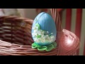 Easter Egg (with flowers of ribbon) / DIY NataliDoma