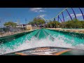 Catapult Falls on-ride 5K @60fps SeaWorld San Antonio