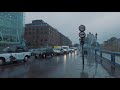 City of London Rain Walk to Tower Bridge Flooding 🌊 and Liverpool Street Station