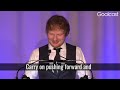 This speech by Ed sheeran will make you cry.