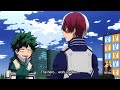 tododeku smiling at each other