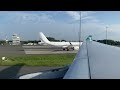 Oman Air A330-300 (operated by Qatar Airways) Landing and Taxi at Kilimanjaro International Airport