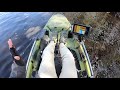 White Bass Ultralight fishing from the Hobie 360