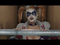 Batman Arkham Asylum Harley Quinn guard execution gameshow and fight