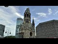 DIE KAISER-WILHELM-GEDÄCHTNISKIRCHE IN BERLIN GLOCKEN 13. JULI 2019 THE MEMORIAL CHURCH