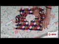 summer frock cutting | frock cutting for girl | simple frock cutting and stitching very easy