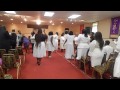 Women in White Women's Day Praise Break