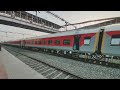 Delhi Bandra Garib Rath in new LHB coach | 12215 | 130 Kmph on Ahmedabad Ajmer Highrise Section NWR