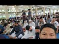 lebaran 1 Syawal 1443 H / 2 Mei 2022. Masjid Agung As Salam Kota Lubuklinggau Sumatera Selatan