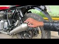 Interceptor 650 exhaust sound! With Powerage exhaust pipes
