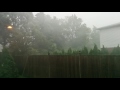 Rain storm June 17, 2014