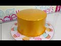 How to make simply gold on your cake! Best tutorial 🥰! gold cake