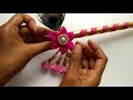 How to make Flute/Bansuri/Morali At home/ DIY Newspaper Flute for krishna/balgopal.