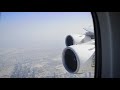 BEST A380 Dubai Take Off? EMIRATES Airbus A380 Departs DXB Dubai Intl Airport, Burj Khalifa View