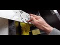 Double sided tape removal, number plate Quick and Easy
