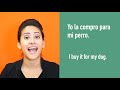 How to Use Indirect Object Pronouns in Spanish l Learn Spanish Pronouns