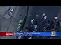 Construction Workers Turn Back Protesters in Downtown San Jose