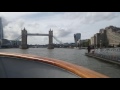 Approach to Tower Bridge along The Thames