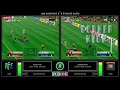 International Superstar Soccer 2000 (Nintendo 64 vs Nintendo 64) Side by Side Comparison | VCDECIDE