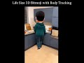 Snapchat: Life Size 3D Bitmoji with Body Tracking #ar #shorts