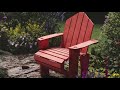 GARDEN SITTING | BLENDER 3D SPEED ART