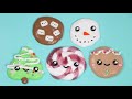 How to Make FIVE Kawaii Holiday Slimes! 🎄🎁