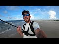 SURF Fishing GULF Shores for MONSTER FIsh | MUST TRY LURE