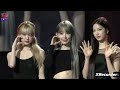 SBS가요대전 레드카펫 르세라핌 블랙 원피스🖤