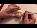 How to make a fondant face explained step by step