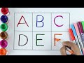 A for Apple B for Ball | ছোট বাচ্চাদের পড়া  | Alphabets | Learn to Write Alphabet | Kids class