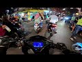 RIDING SANTUY MALAM HARI NAIK AEROX CYBER CITY