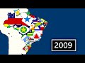 Mapping dos Estados Brasileiros - Every Year (1888 - 2022)