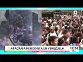Impresionante ataque a periodista en Venezuela | Tu Día | Canal 13