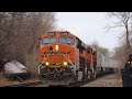 Railfanning the BNSF Transcon in Olathe and BNSF Fort Scott Sub in Lenexa, KS on March 12, 2017