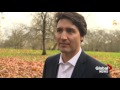 A walk in the park with Justin Trudeau