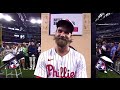 Bryce Harper talks Alec Bohm + wants Trea Turner’s speed • MLB All-Star game FULL Press Conference