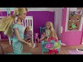 Barbie and Ken at Barbie's House w Sister Chelsea Having Yes Day and Good vs Bad Morning Routine