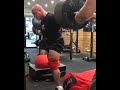 Mitchell Hooper 350kg (772lbs) x3 raw squat