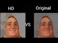 mr incredible hd vs mr incredible original