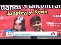 Protestan por desaparición de Janetzy y Kevin; ella llamó durante la manifestación - En Punto