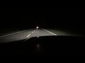 Driving at night with 35% windshield tint on mustang.