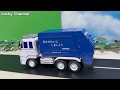 Ambulance minicar animation☆Garbage truck at work☆Fire engine minicar emergency run☆