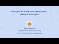 Molecular Associations-1 (Samir Sharma)