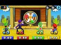 Mario Party Island Tour - Bad Day of Luigi vs Waluigi vs Yoshi vs Mario