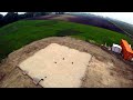 Drone footage of my post frame house project: About ready to start framing
