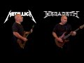 Metallica VS Megadeth (Guitar Riffs Battle)