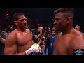 Anthony Joshua Vs Francis Ngannou, Full Fight, Brutal Knockout, Action Packed Heavyweight Boxing