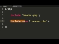 Php Tutorials in Urdu - 36 - Include_Once & Require_once