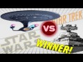 USS Enterprise-D vs Imperial II Star Destroyer | Star Trek vs Star Wars: Who Would Win