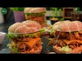 KFC Style Mighty Zinger Burger Recipe by SooperChef